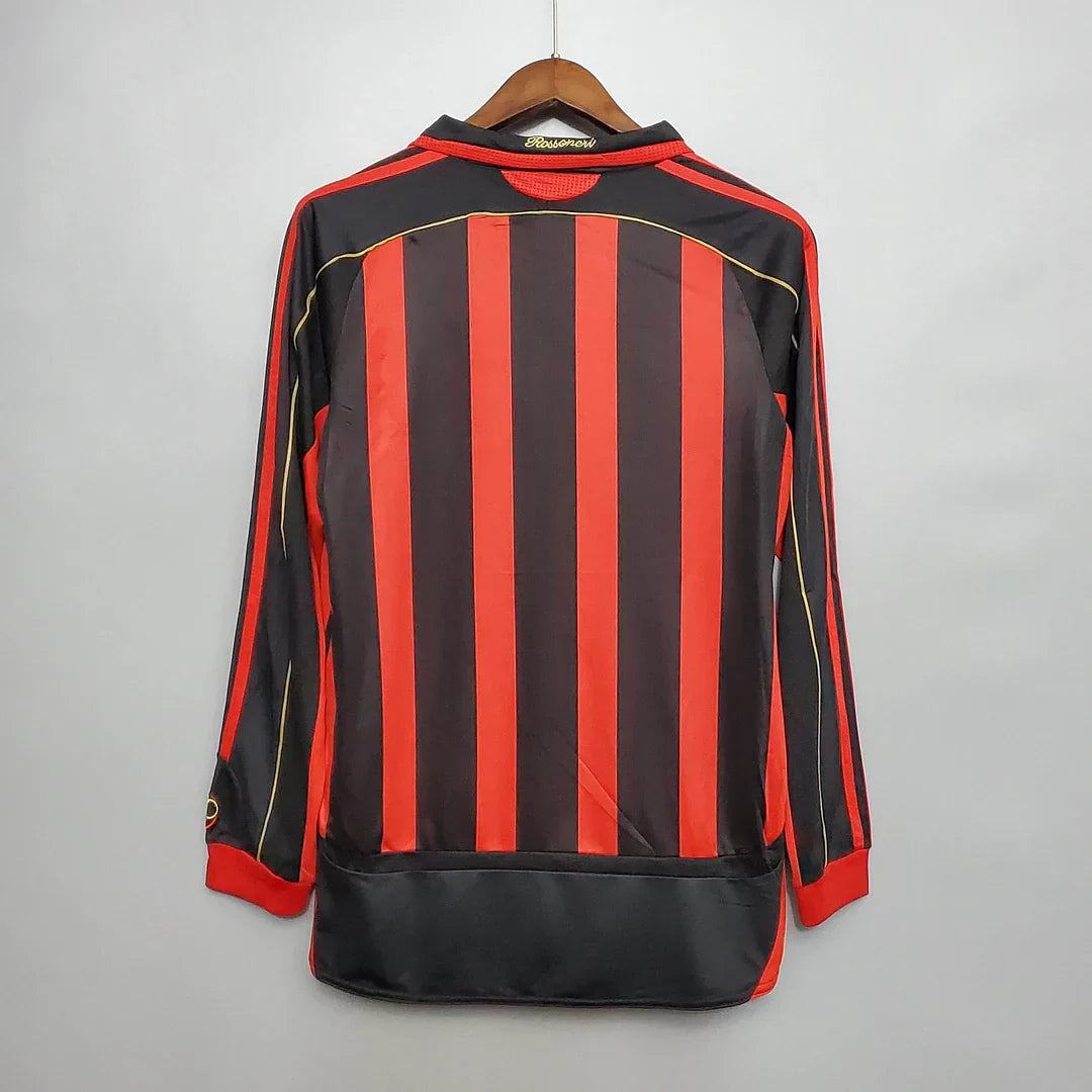 2006/2007 Long Sleeve AC Milan Home
