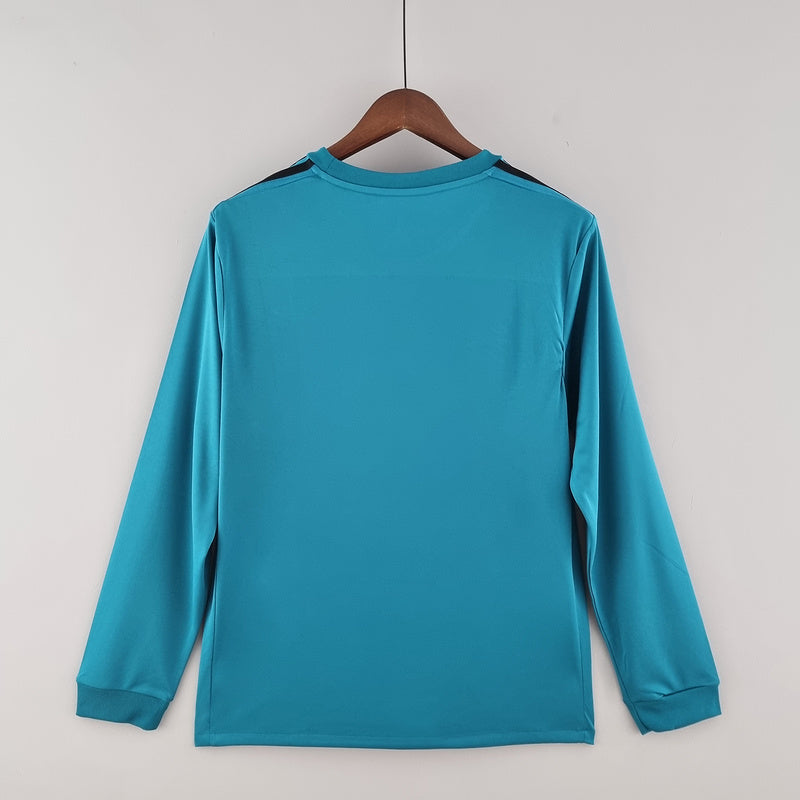 2017/2018 Retro Long Sleeve Real Madrid Third Away