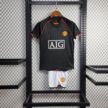 Manchester United 07/08 Black Jersey Kids