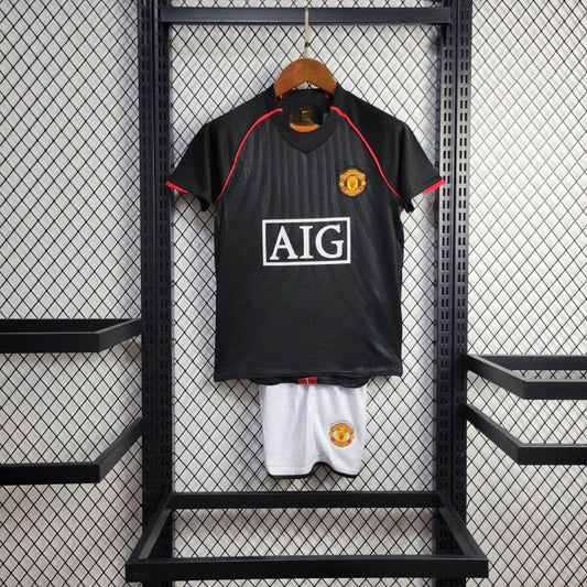 Manchester United 07/08 Black Jersey Kids