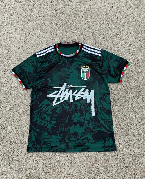 Stüssy x Italy "Azure Reign" Special Jersey